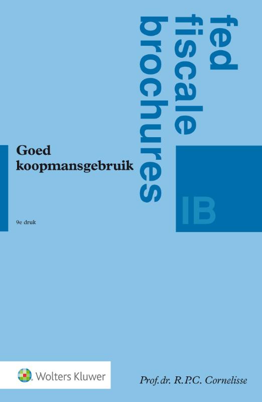 Omslag van Goed koopmansgebruik