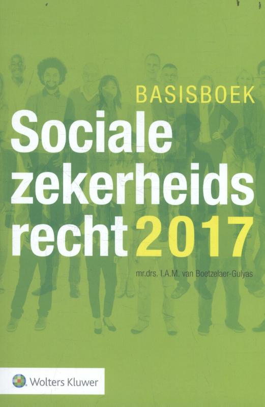Omslag van Basisboek Socialezekerheidsrecht 2017