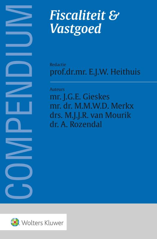 Omslag van Compendium Fiscaliteit & Vastgoed