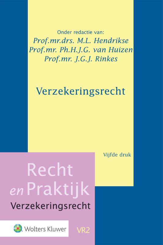 Omslag van Verzekeringsrecht