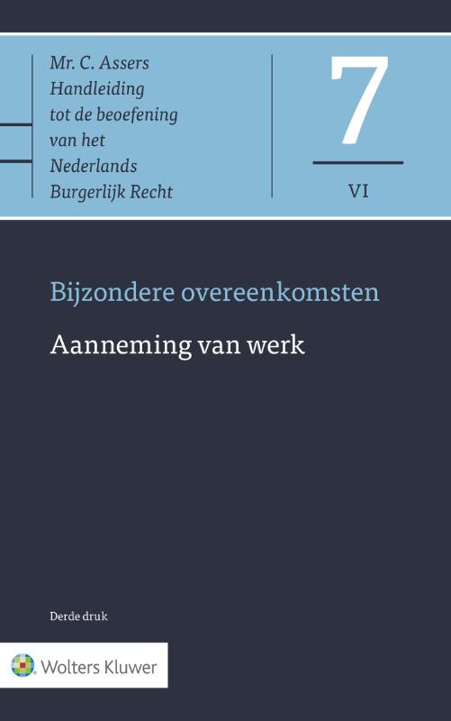 Omslag van Aanneming van werk