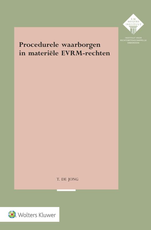 Omslag van Procedurele waarborgen in materiële EVRM-rechten