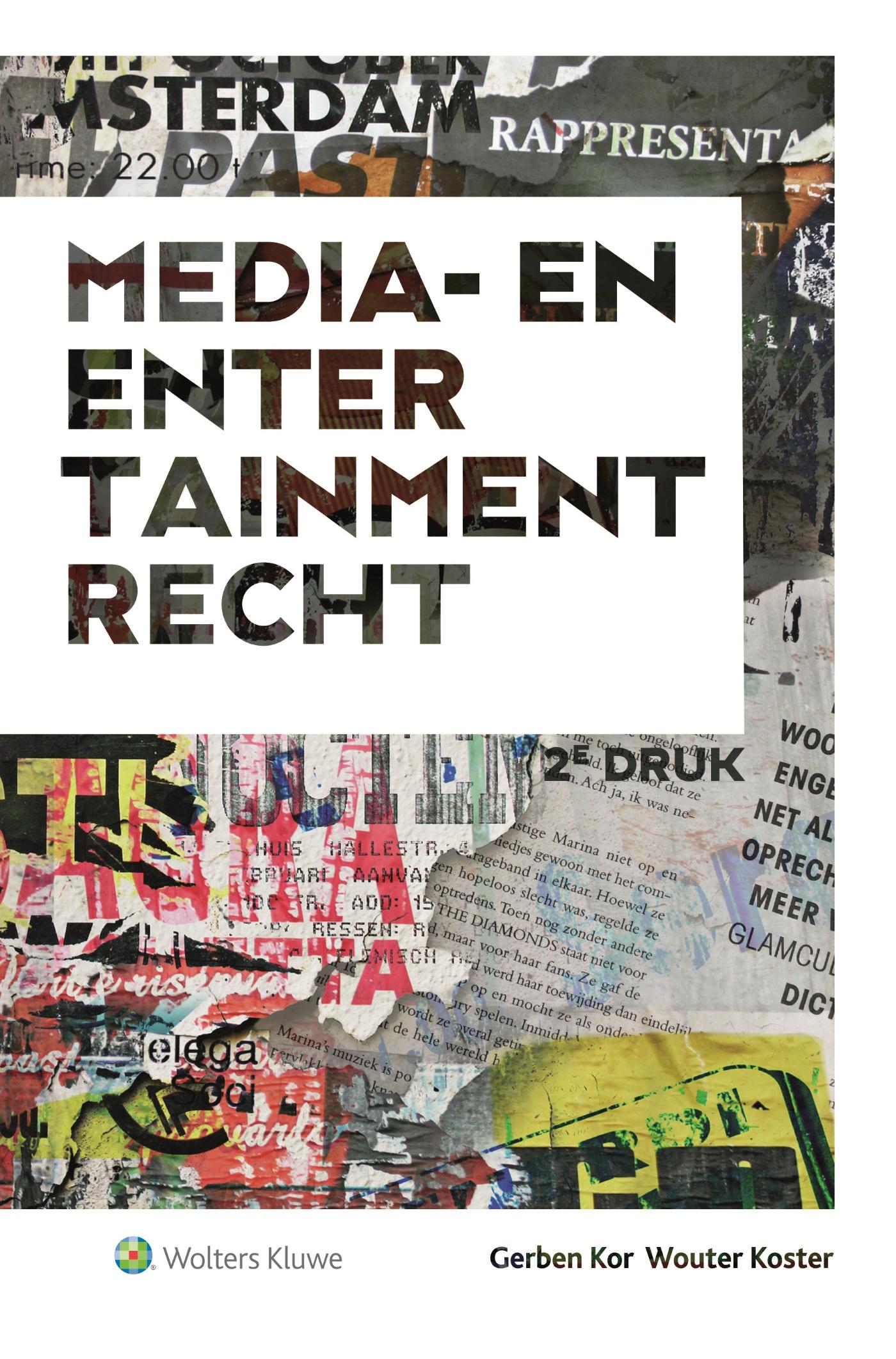 Omslag van Media- en entertainmentrecht