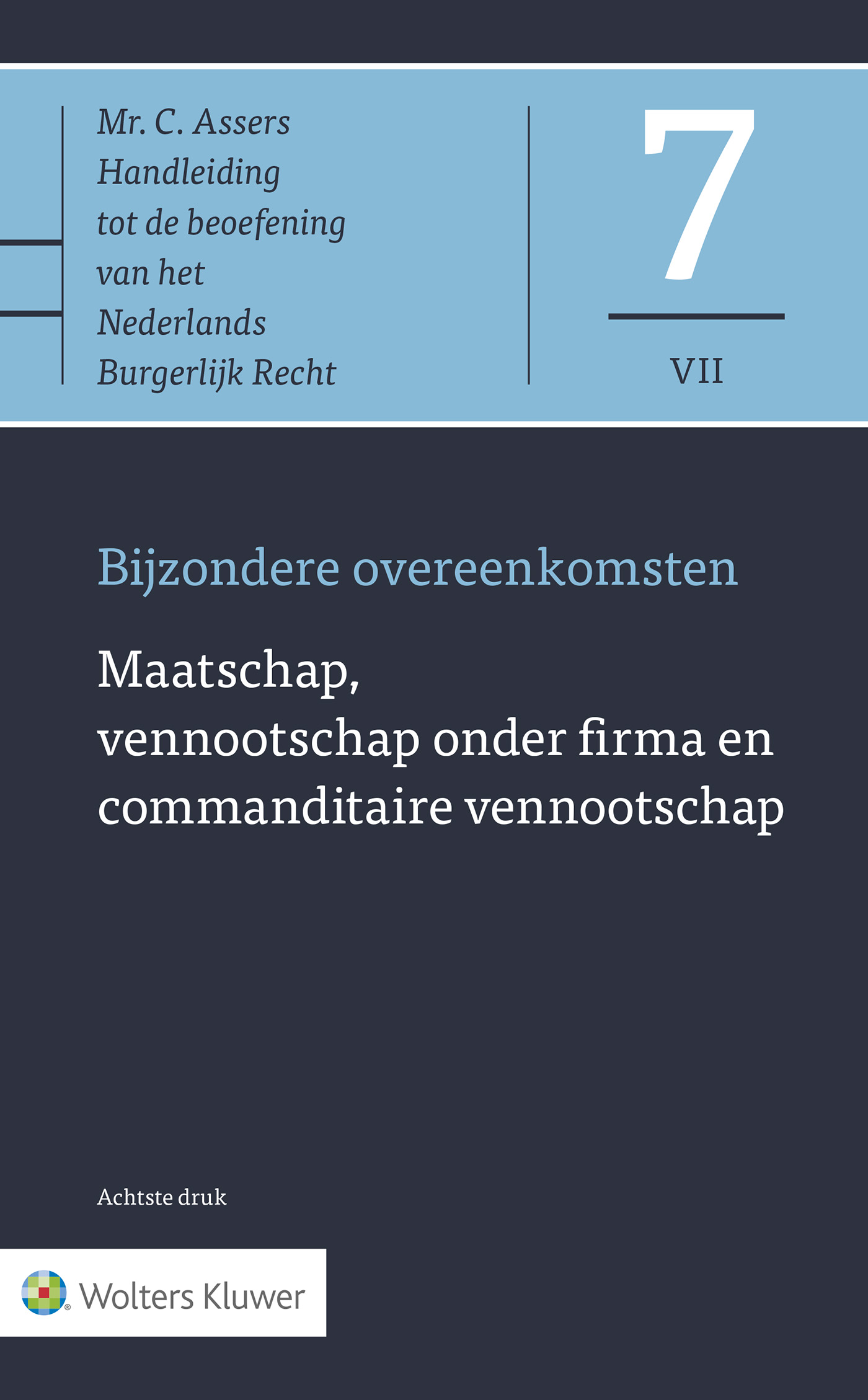 Omslag van Maatschap, vennootschap onder firma en commanditaire vennootschap