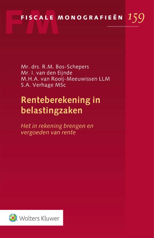 Omslag van Renteberekening in belastingzaken