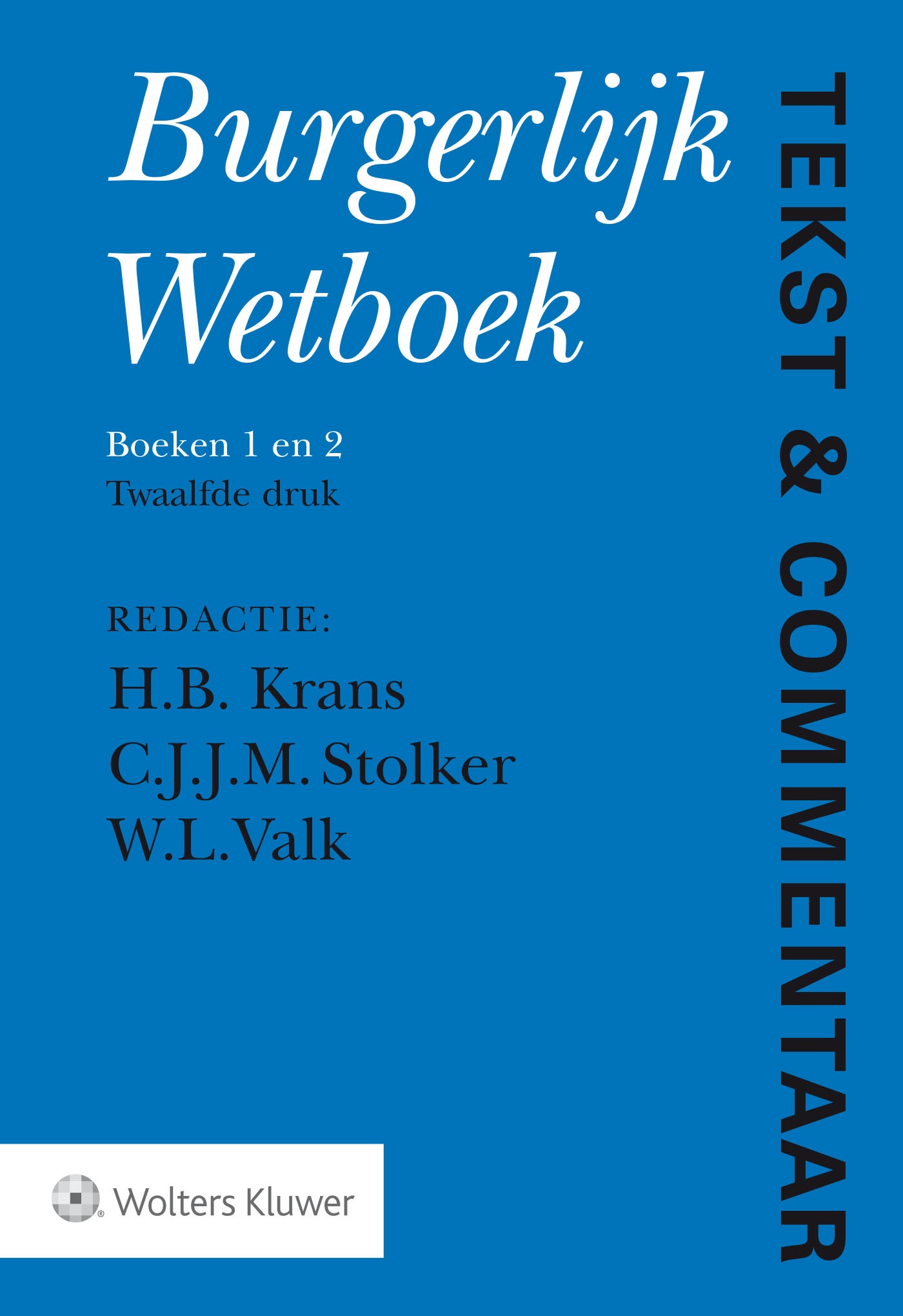 Omslag van Burgerlijk Wetboek