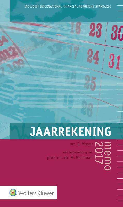 Omslag van Jaarrekeningmemo 2017