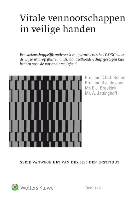 Omslag van Vitale vennootschappen in veilige handen