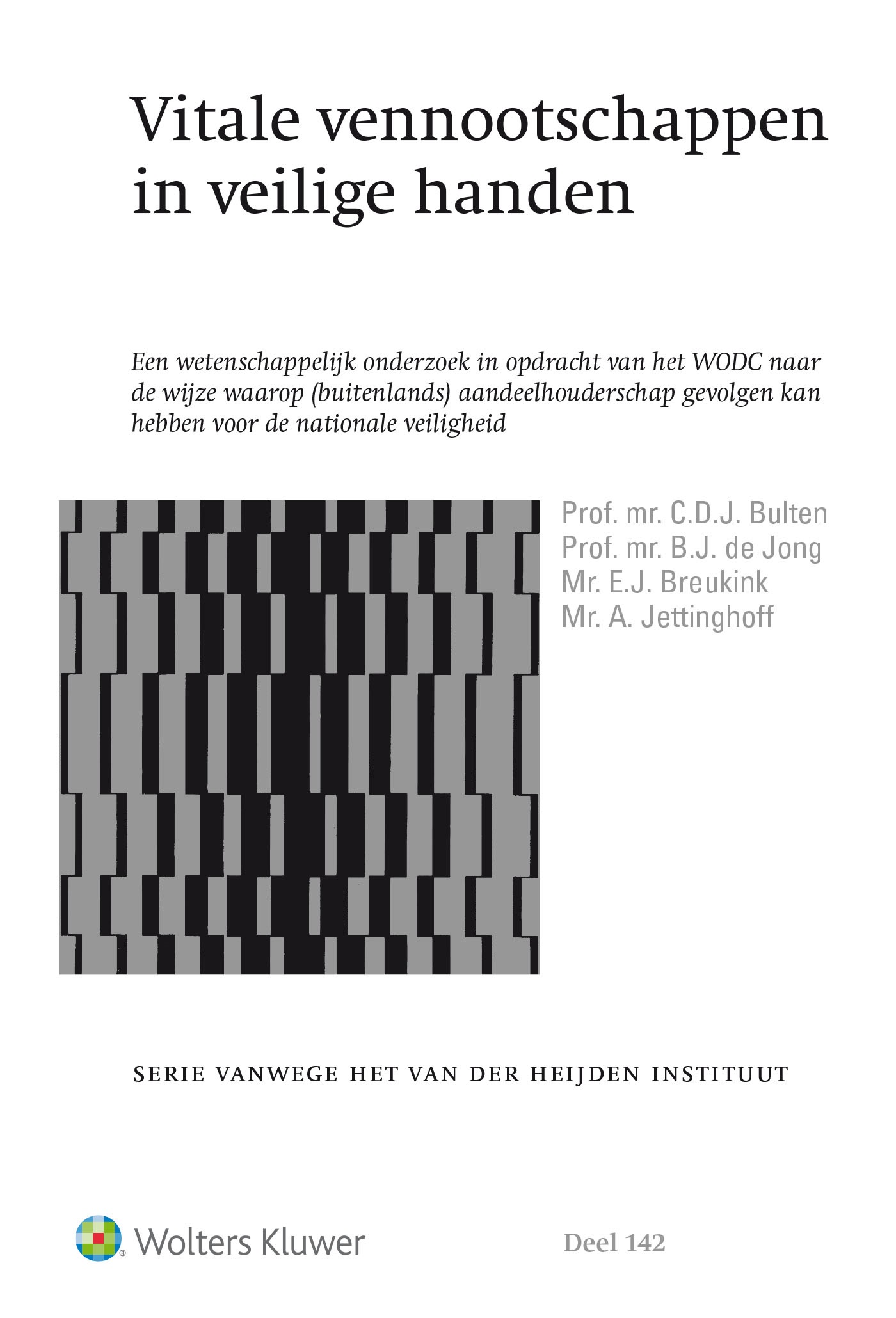 Omslag van Vitale vennootschappen in veilige handen