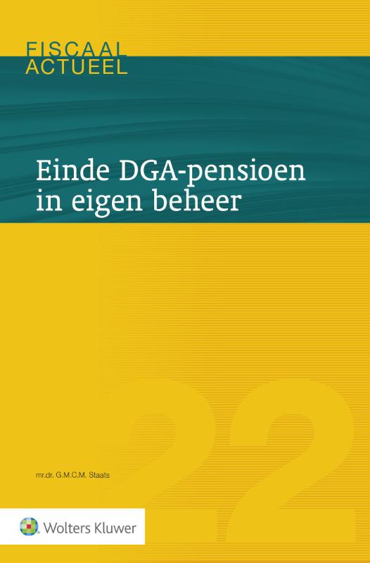 Omslag van Einde DGA-pensioen in eigen beheer