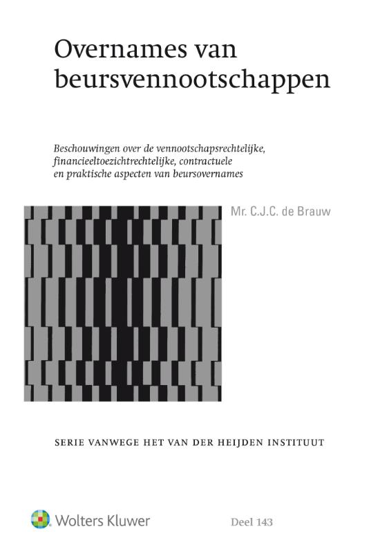Omslag van Overnames van beursvennootschappen