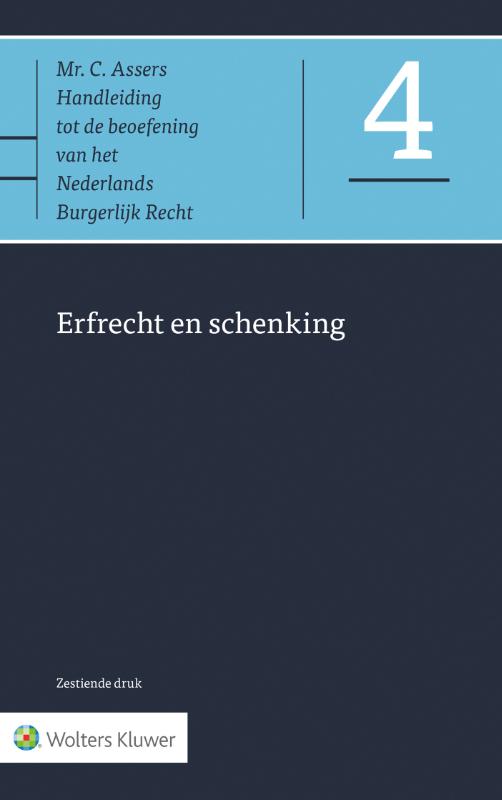 Omslag van Erfrecht en schenking