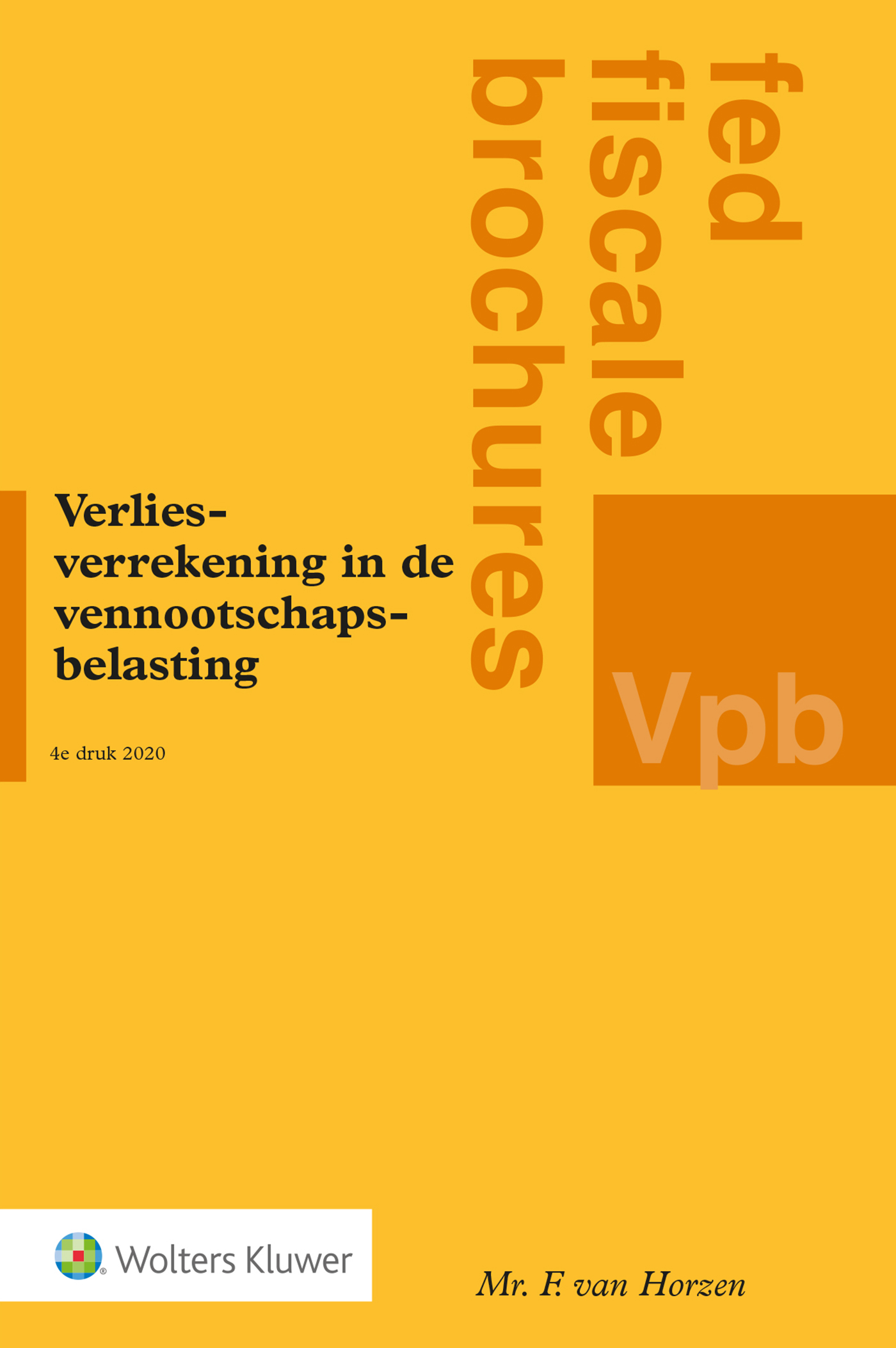 Omslag van Verliesverrekening in de vennootschapsbelasting