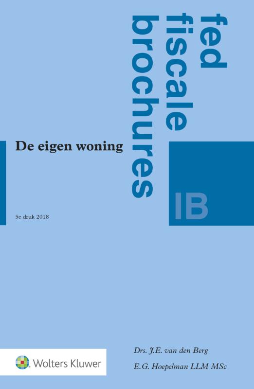 Omslag van De eigen woning