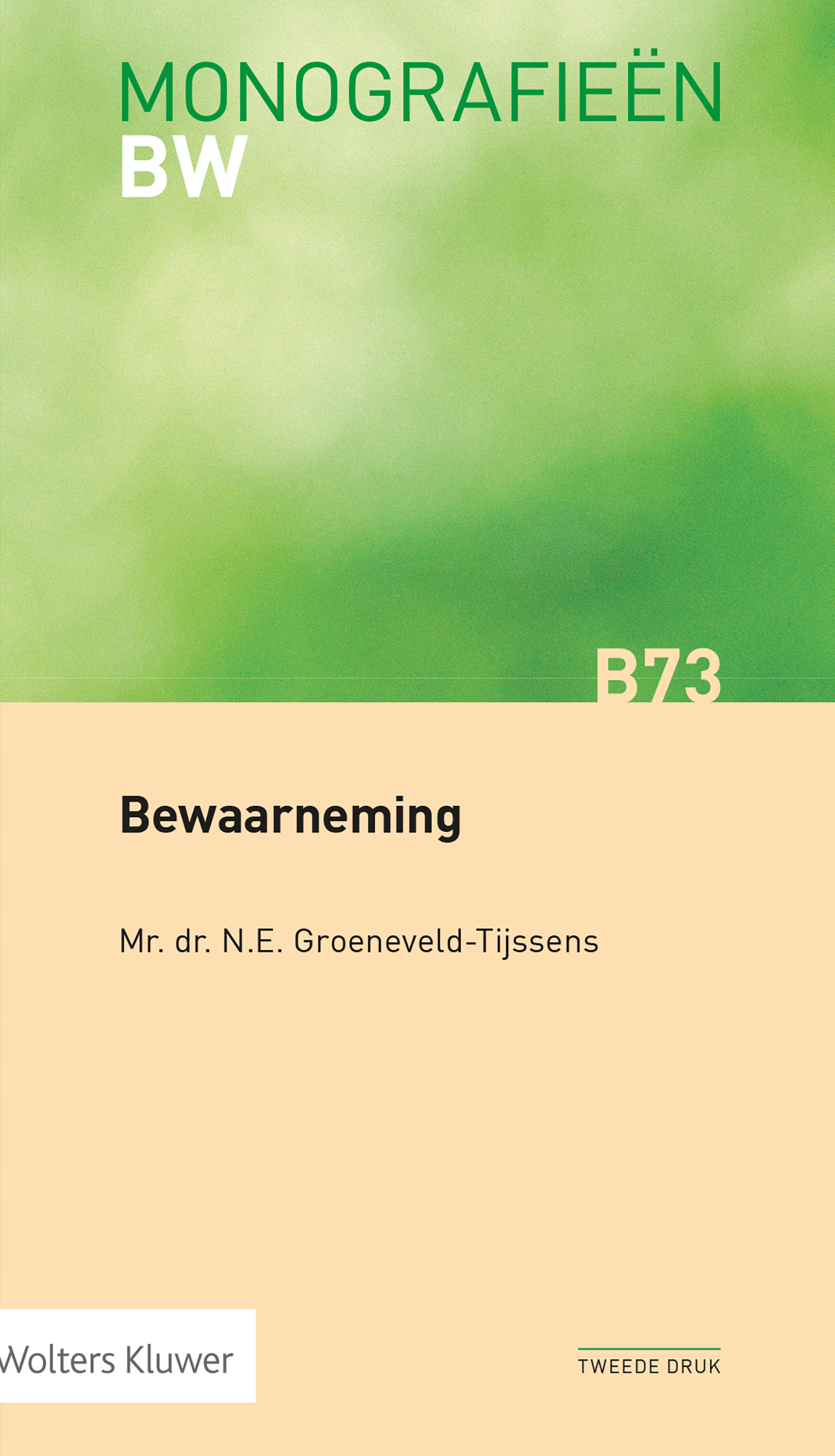 Omslag van Bewaarneming