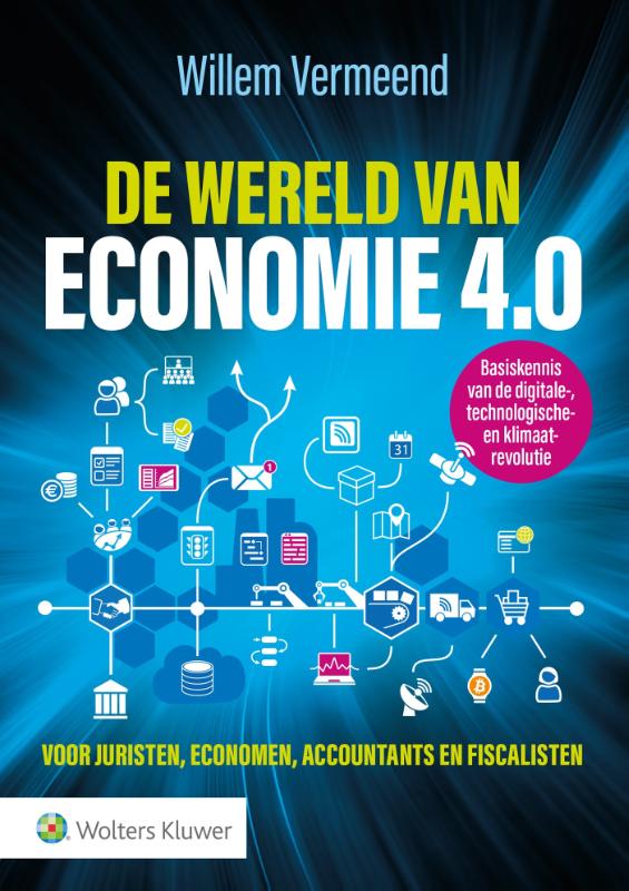 Omslag van De wereld van economie 4.0