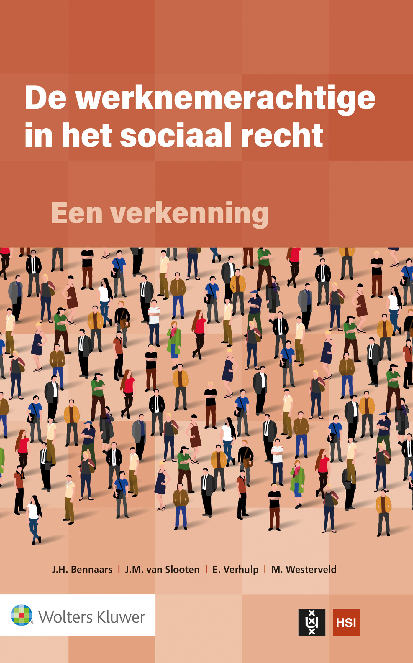 Omslag van De werknemerachtige in het sociaal recht