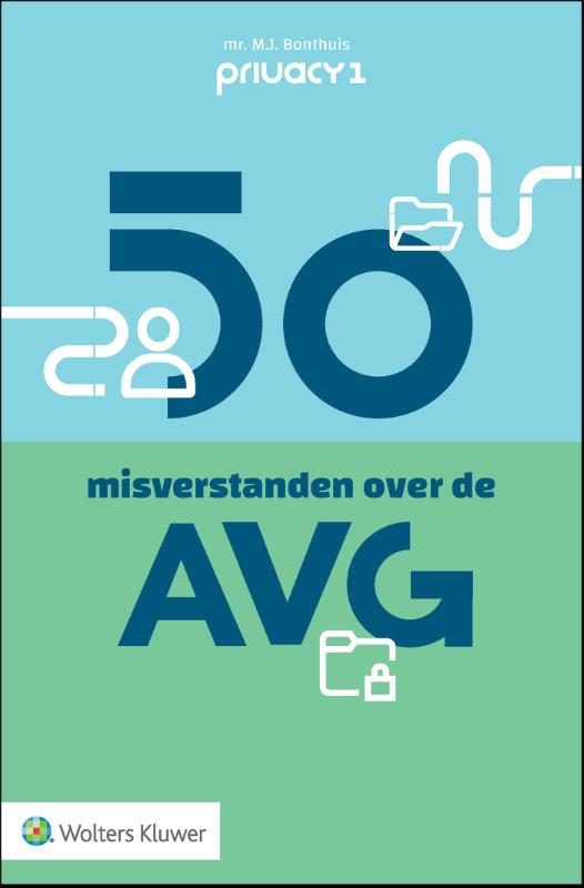 Omslag van 50 misverstanden over de AVG