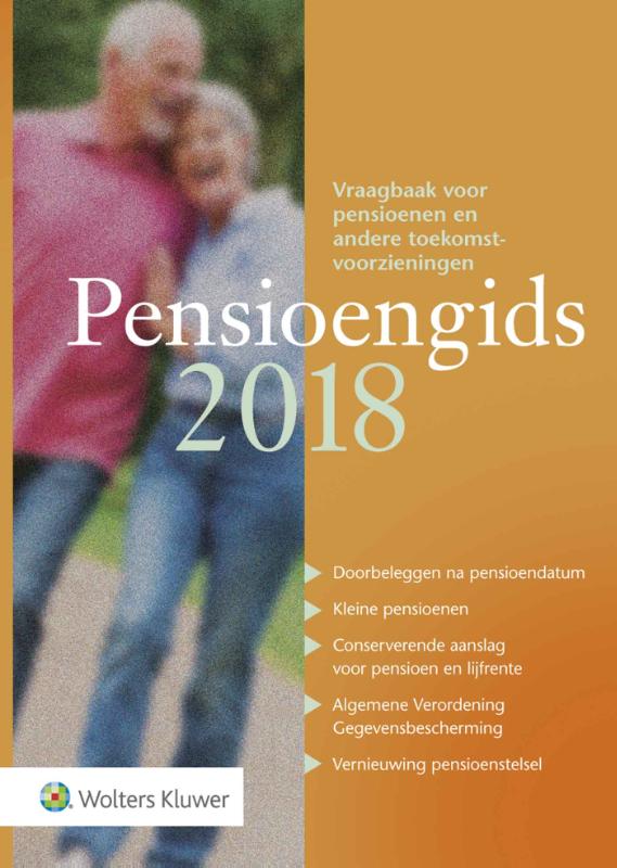 Omslag van Pensioengids 2018