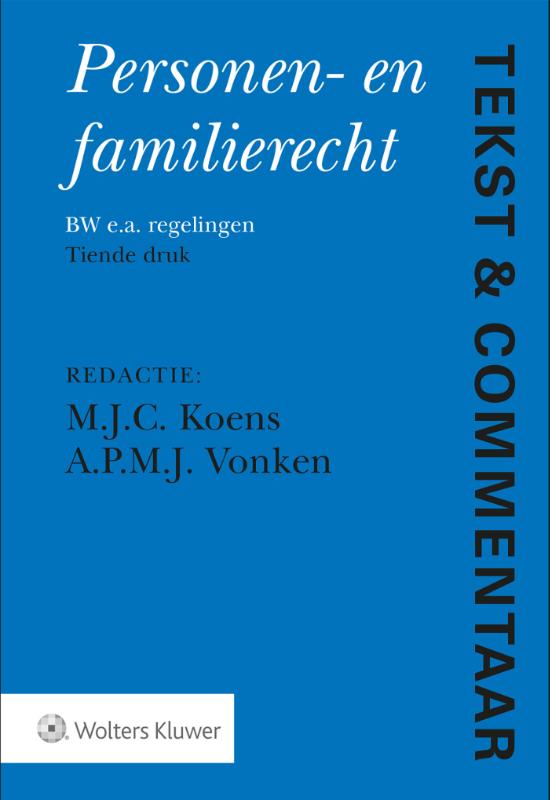 Omslag van Personen- en Familierecht