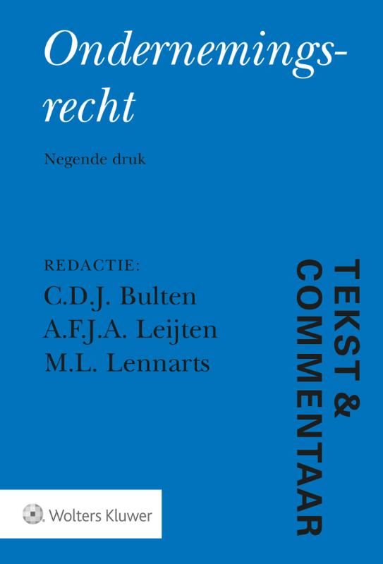 Omslag van Ondernemingsrecht