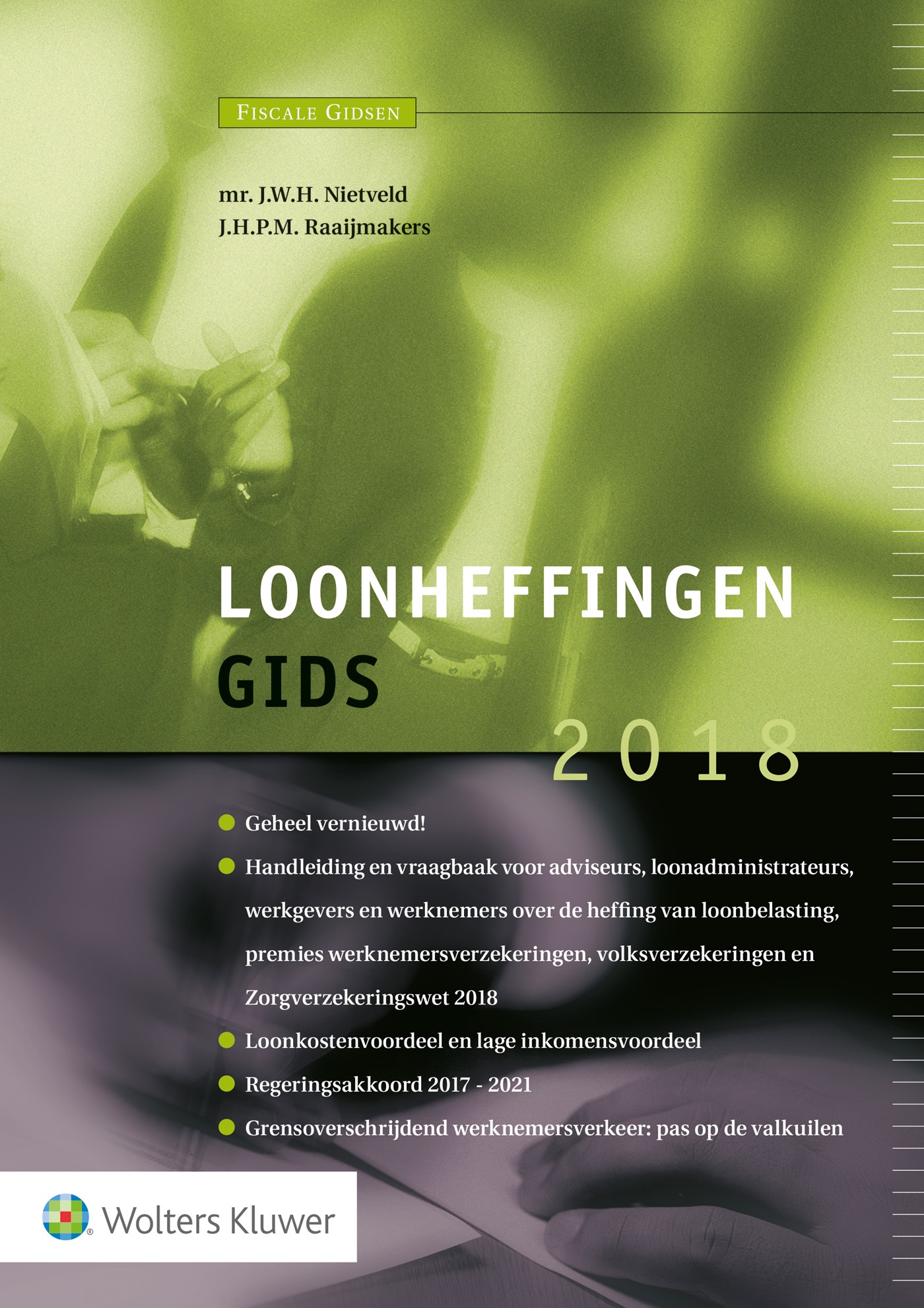 Omslag van Loonheffingengids 2018