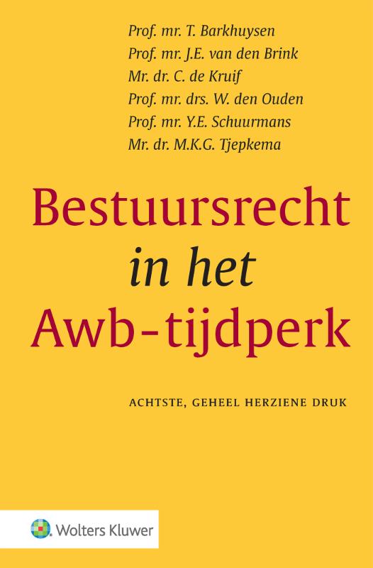 Omslag van Bestuursrecht in het Awb-tijdperk