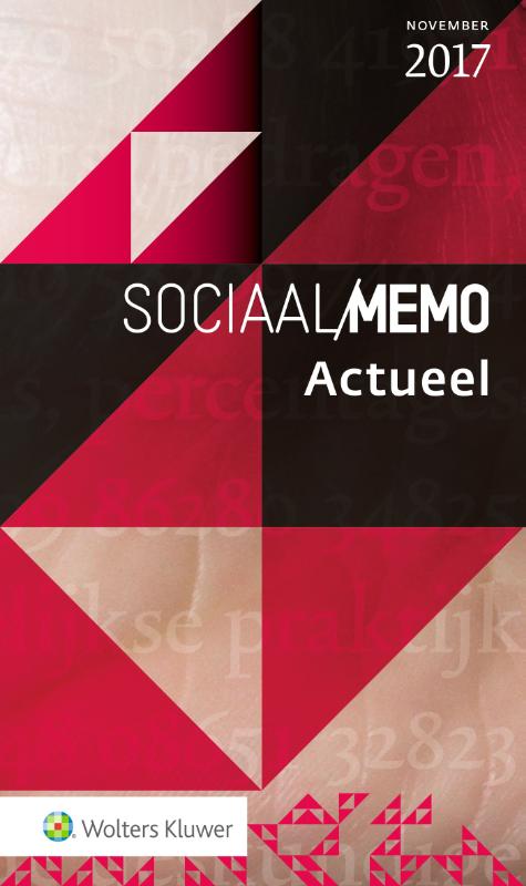 Omslag van Sociaal Memo Actueel november 2017