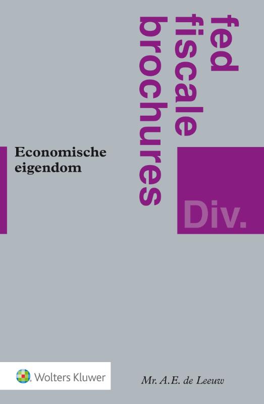 Omslag van Economische eigendom