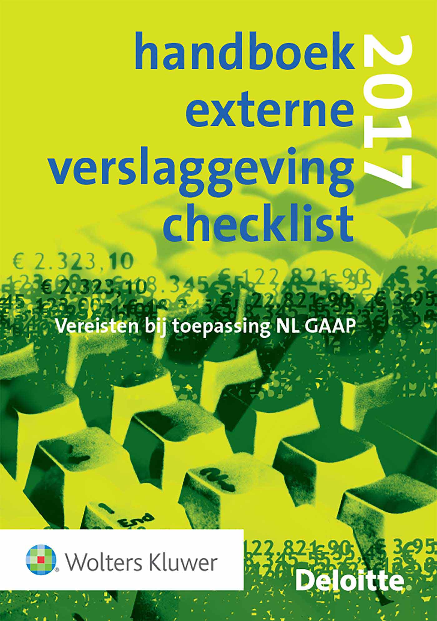 Omslag van Handboek Externe Verslaggeving Checklist 2017
