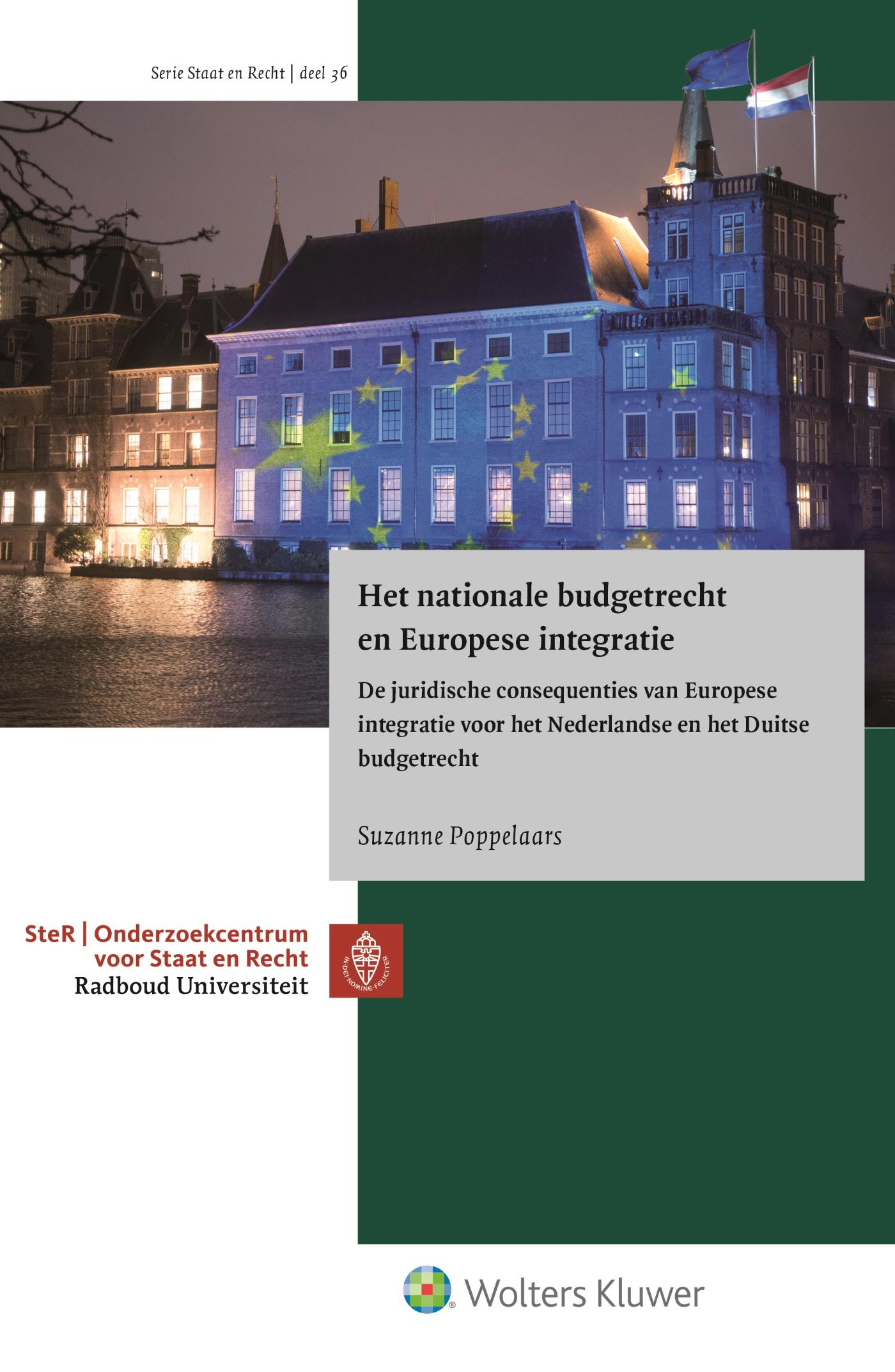 Omslag van Het nationale budgetrecht en Europese integratie