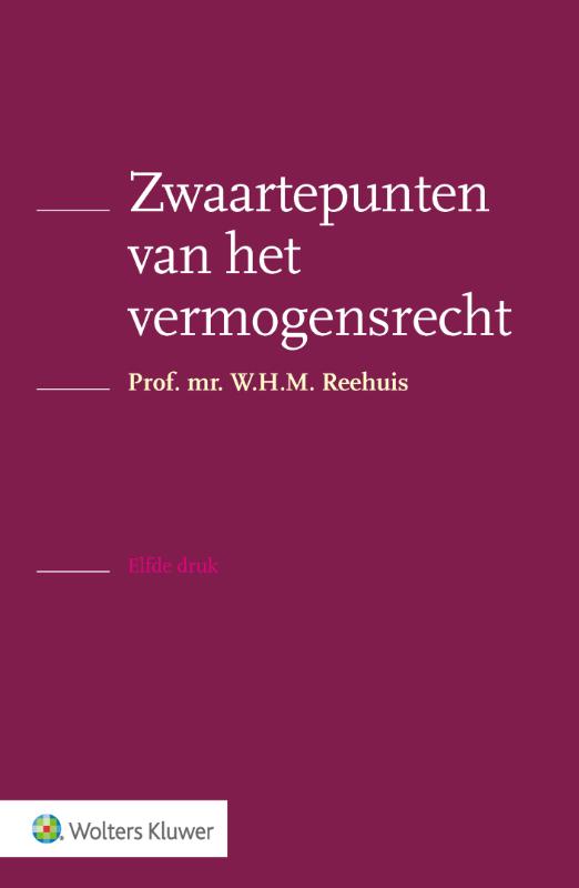 Omslag van Zwaartepunten van het vermogensrecht
