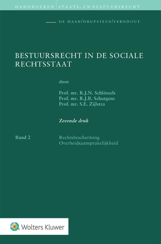 Omslag van Bestuursrecht in de sociale rechtsstaat Band 2