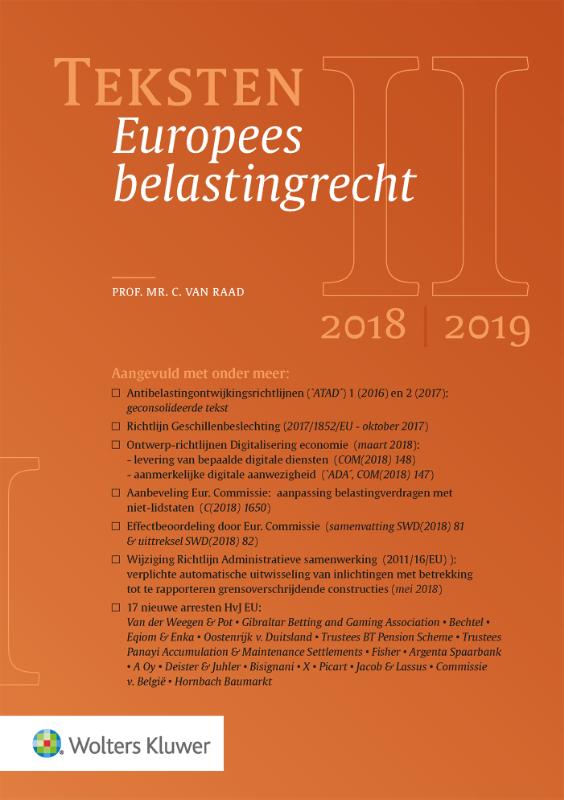 Omslag van 2018/2019