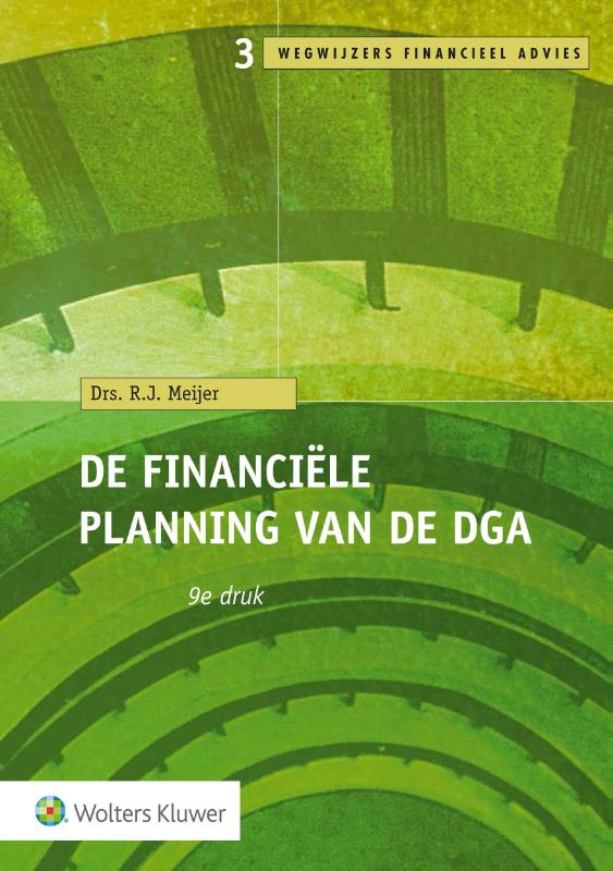 Omslag van De financiële planning van de dga
