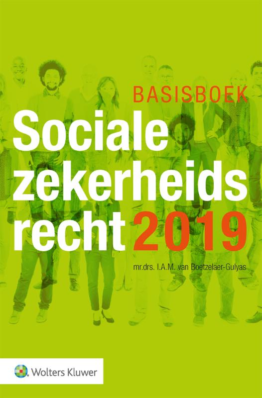 Omslag van Basisboek Socialezekerheidsrecht 2019