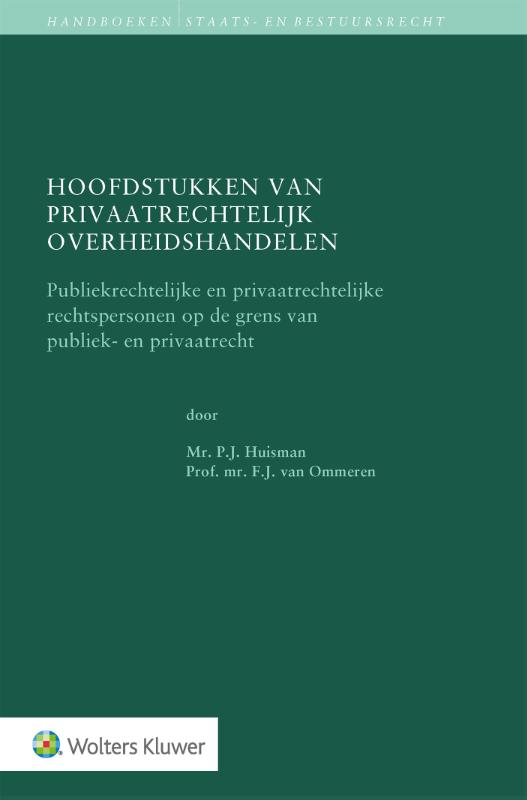 Omslag van Hoofdstukken van privaatrechtelijk overheidshandelen
