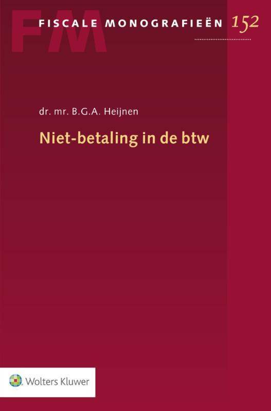 Omslag van Niet-betaling in de btw
