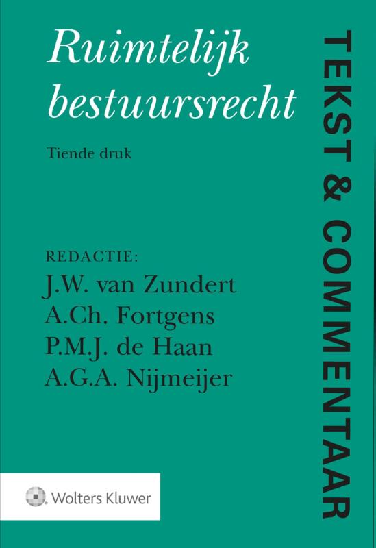 Omslag van Tekst & Commentaar Ruimtelijk bestuursrecht