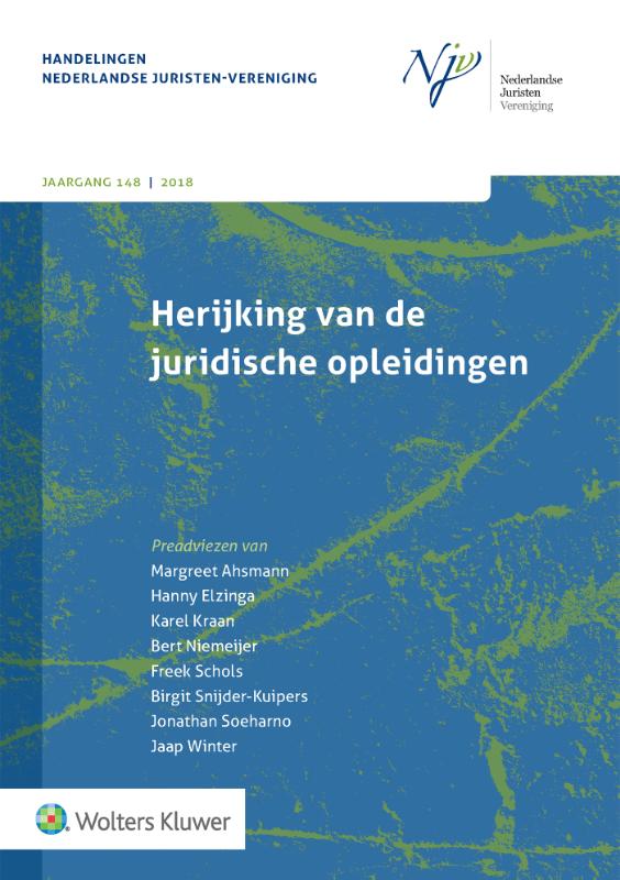 Omslag van Herijking van de juridische opleidingen
