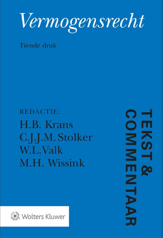 Omslag van Vermogensrecht
