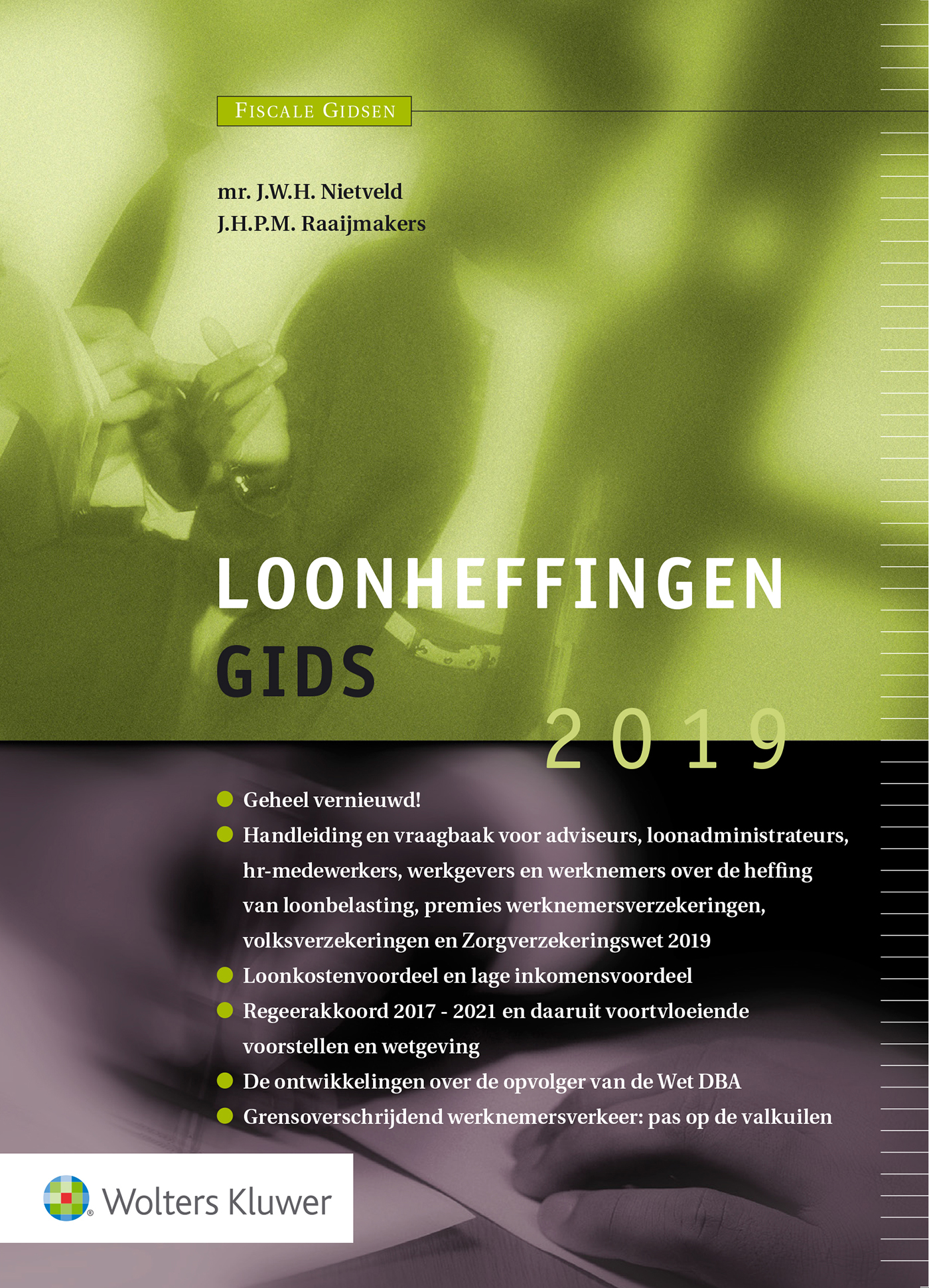 Omslag van Loonheffingengids 2019