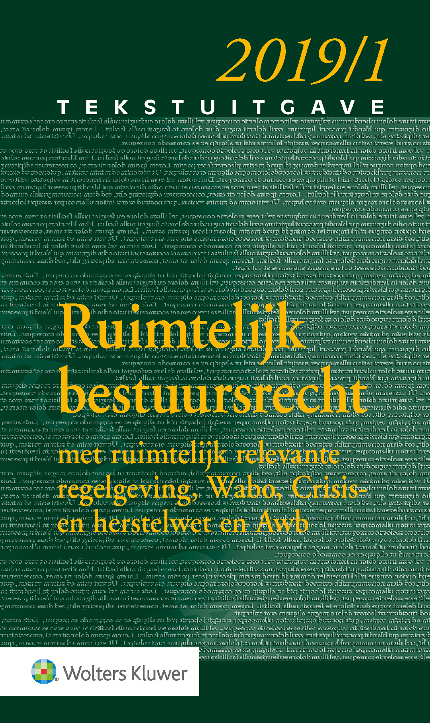 Omslag van 2019/1