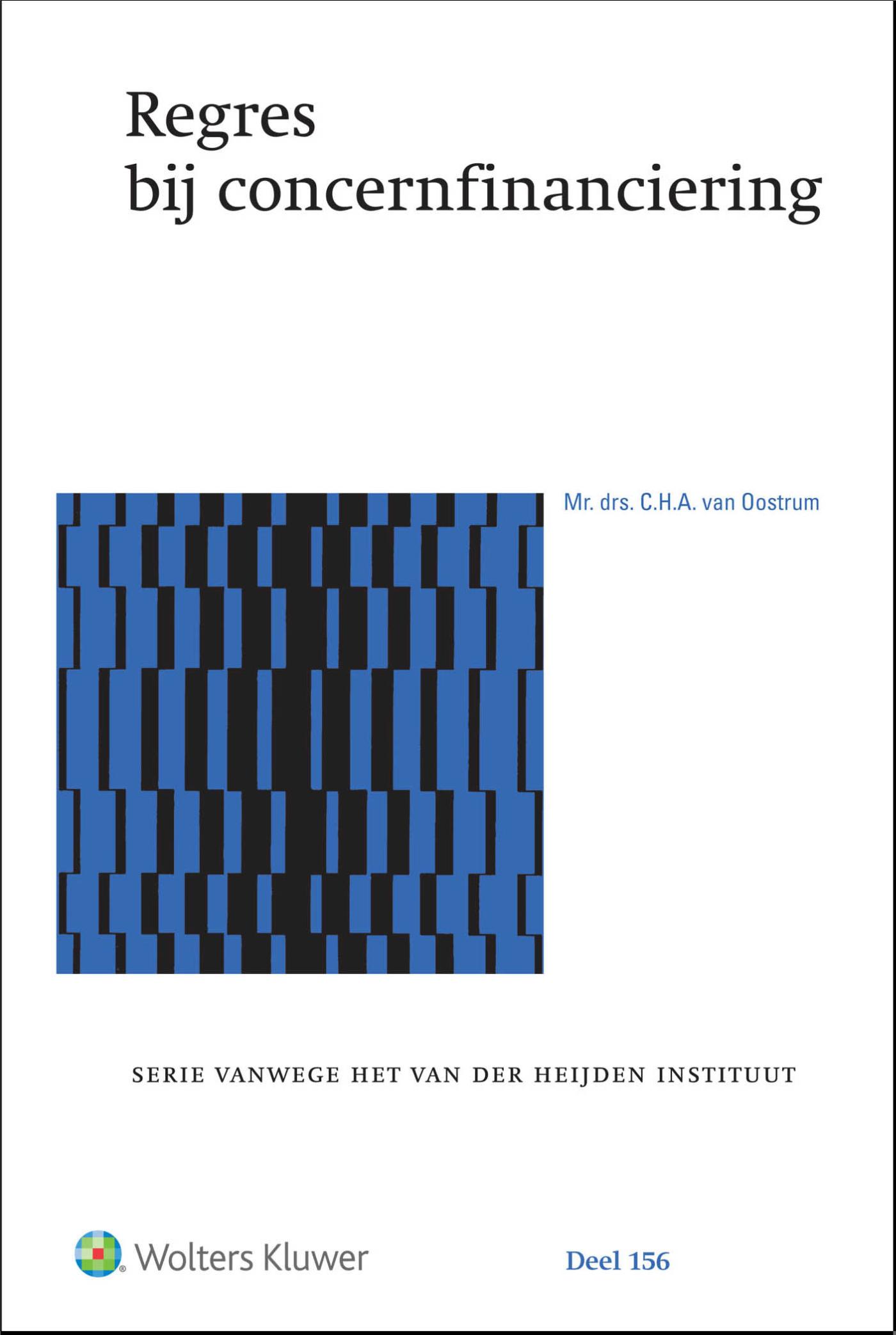 Omslag van Regres bij concernfinanciering