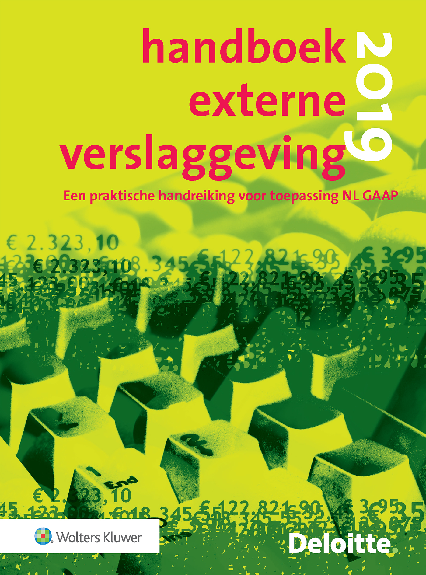 Omslag van Handboek Externe Verslaggeving 2019