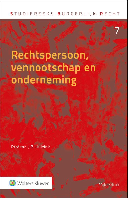 Omslag van Rechtspersoon, vennootschap en onderneming