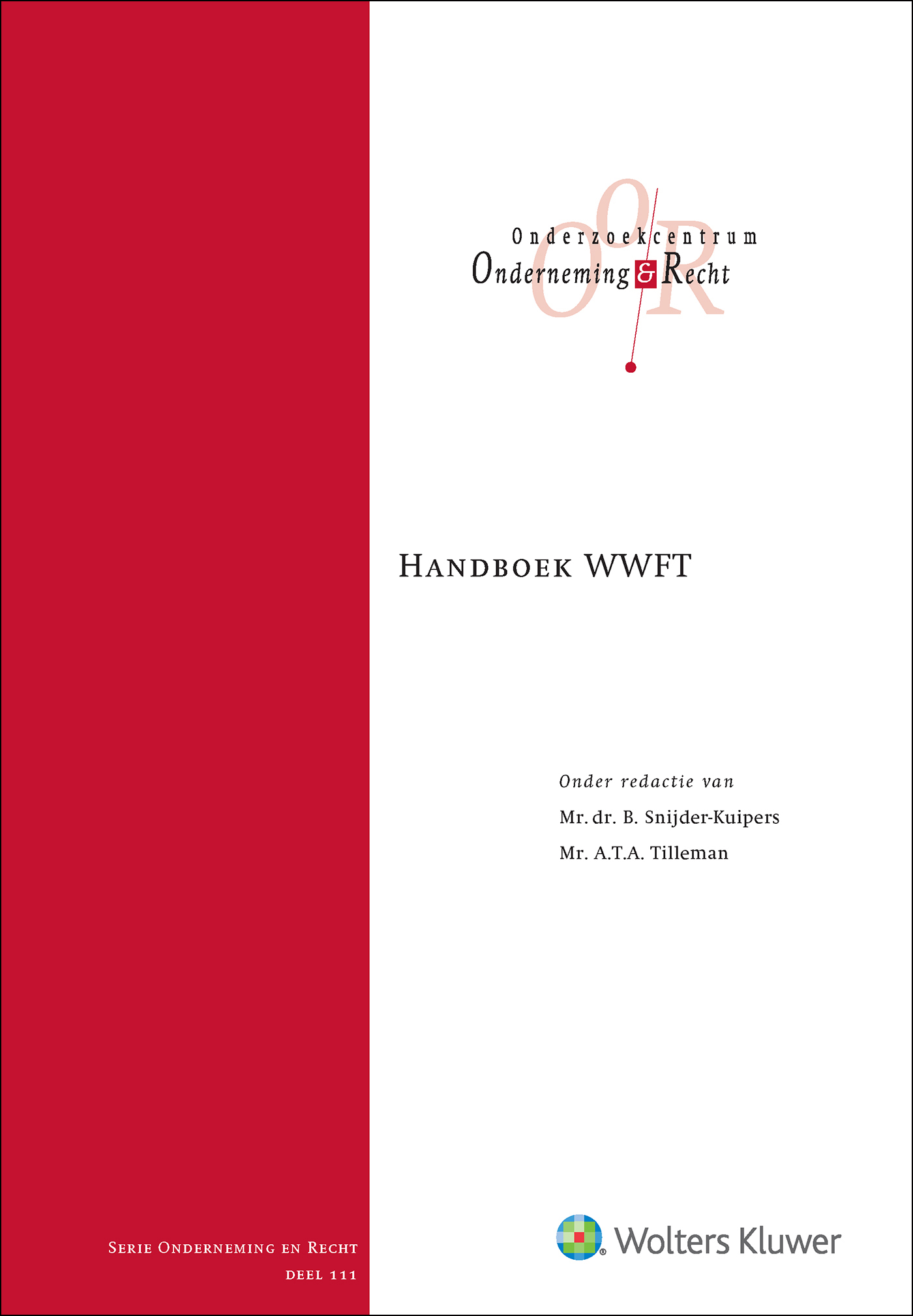 Omslag van Handboek WWFT