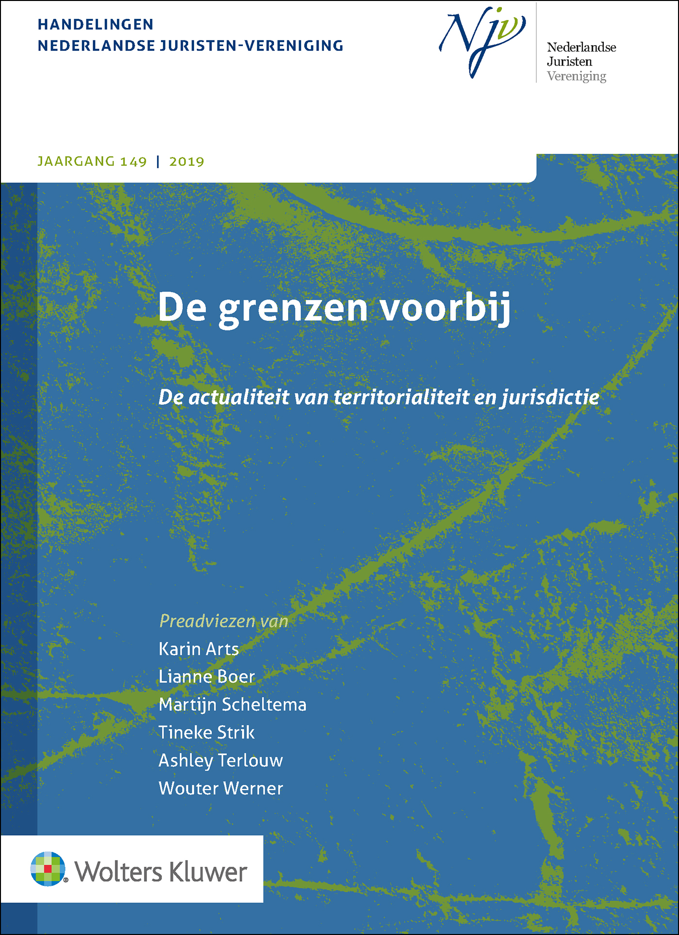 Omslag van De grenzen voorbij
