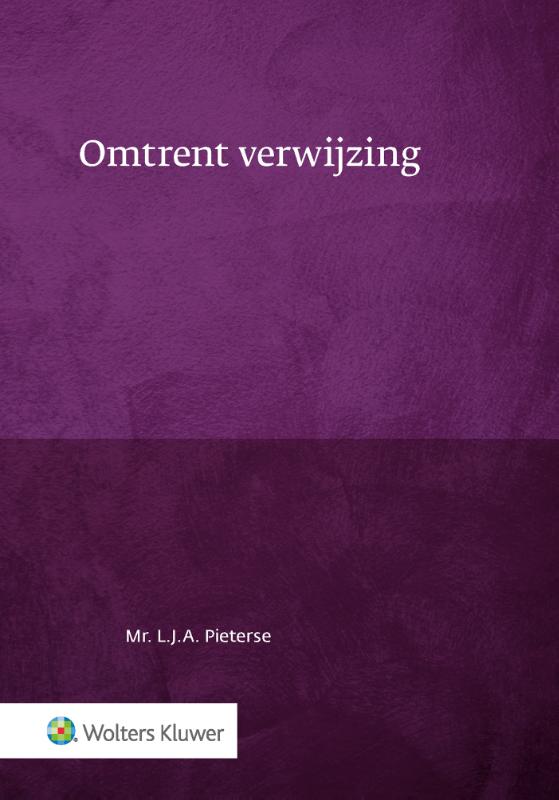 Omslag van Omtrent verwijzing