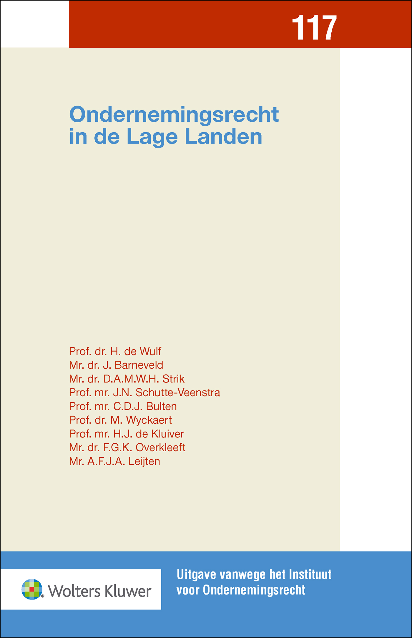 Omslag van Ondernemingsrecht in de Lage Landen